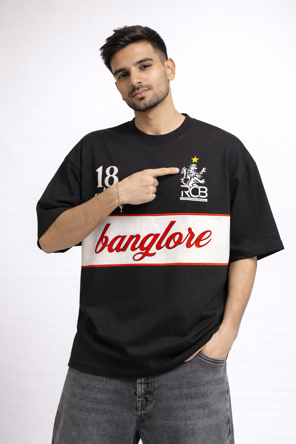 Legacy 18 Bangalore Oversized T-Shirt